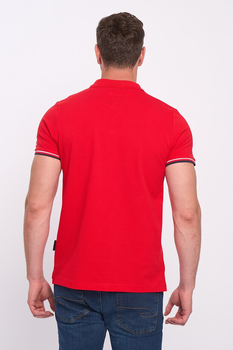 Lee Cooper Тениска с яка и лого - Pepit.bg