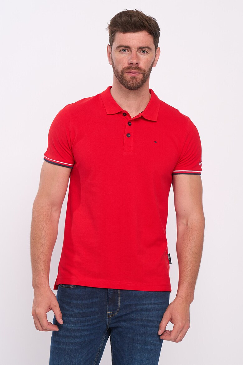 Lee Cooper Тениска с яка и лого - Pepit.bg