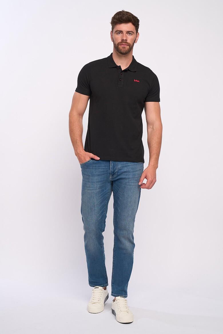 Lee Cooper Тениска с яка и лого - Pepit.bg