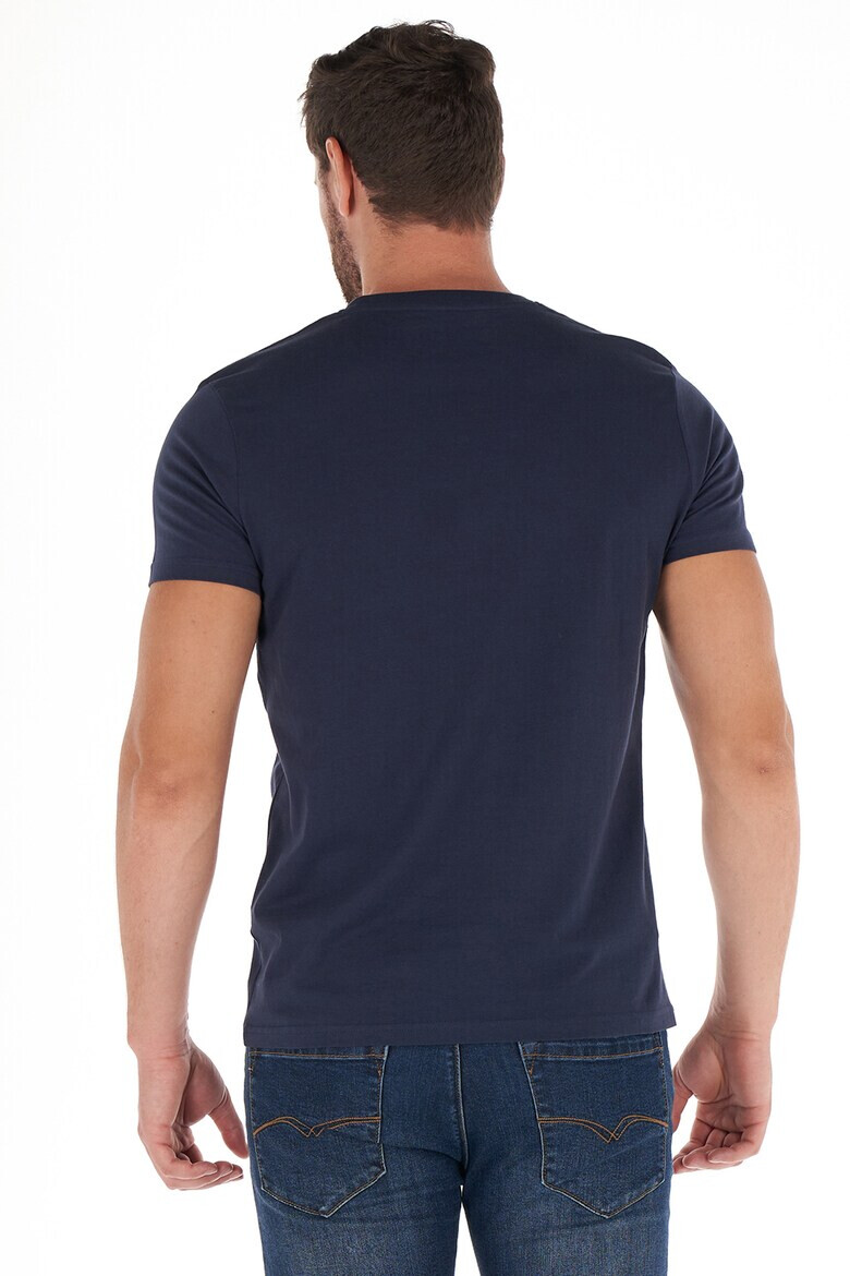 Lee Cooper Тениска с кариран джоб на гърдите - Pepit.bg