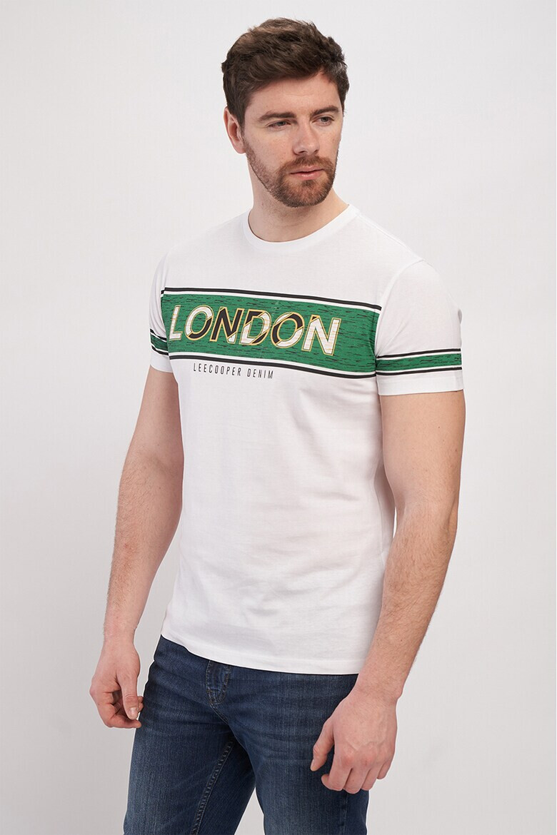 Lee Cooper Тениска с контрастно райе - Pepit.bg