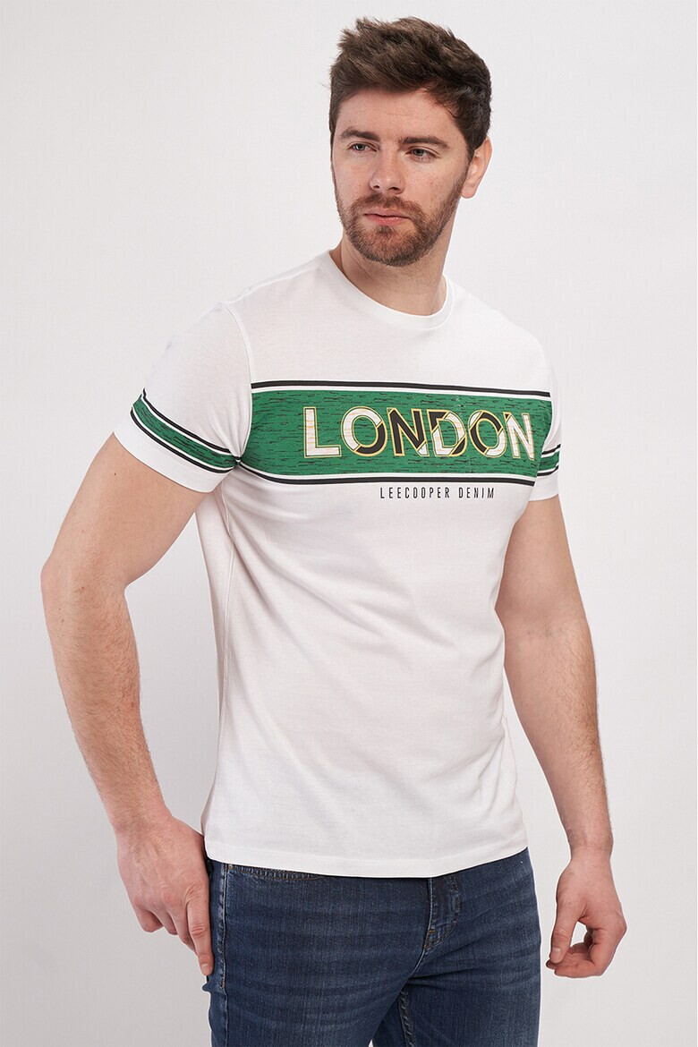 Lee Cooper Тениска с контрастно райе - Pepit.bg