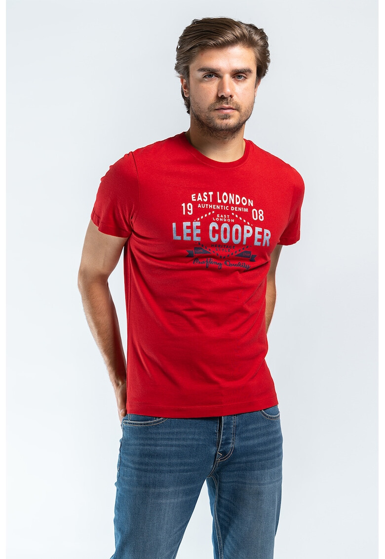 Lee Cooper Тениска с лого - Pepit.bg