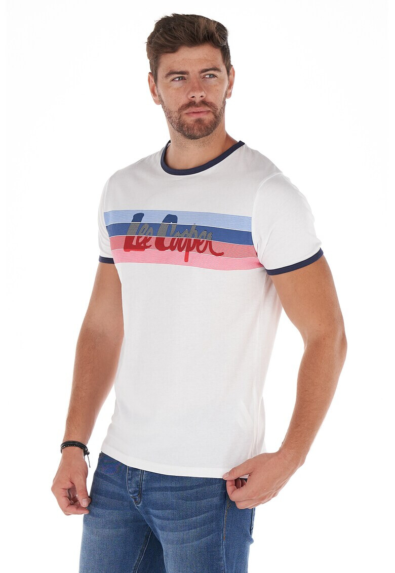 Lee Cooper Тениска с лого - Pepit.bg