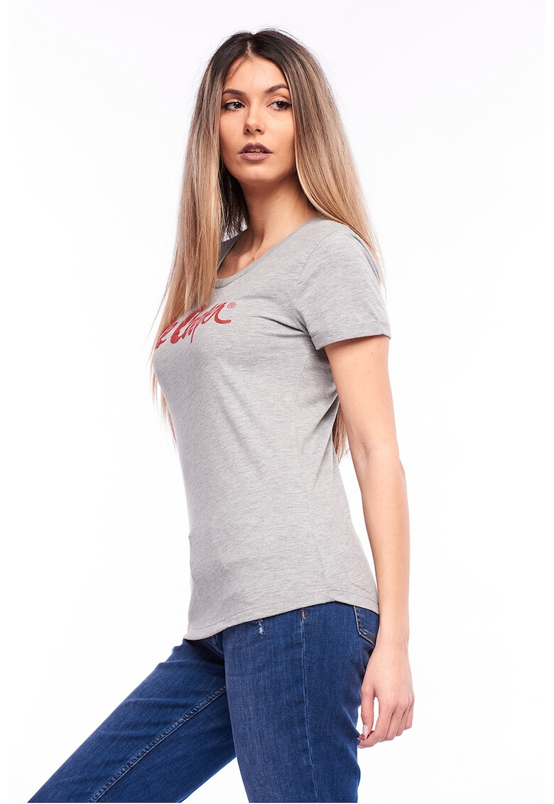 Lee Cooper Тениска с лого - Pepit.bg