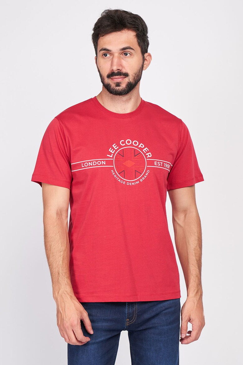 Lee Cooper Тениска с лого - Pepit.bg