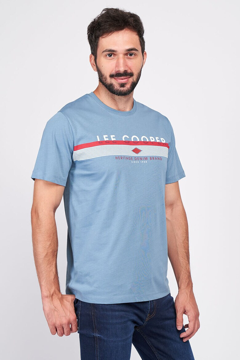 Lee Cooper Тениска с лого - Pepit.bg