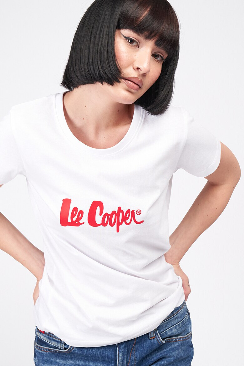 Lee Cooper Тениска с лого - Pepit.bg