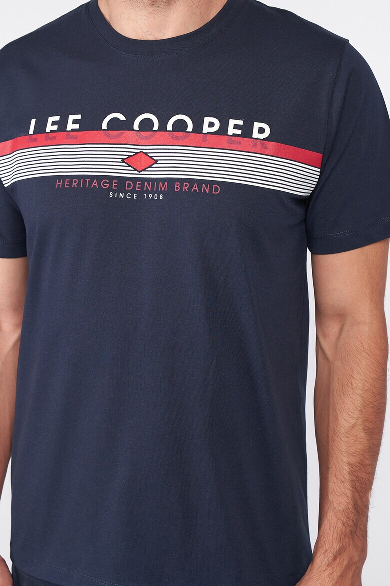 Lee Cooper Тениска с лого - Pepit.bg