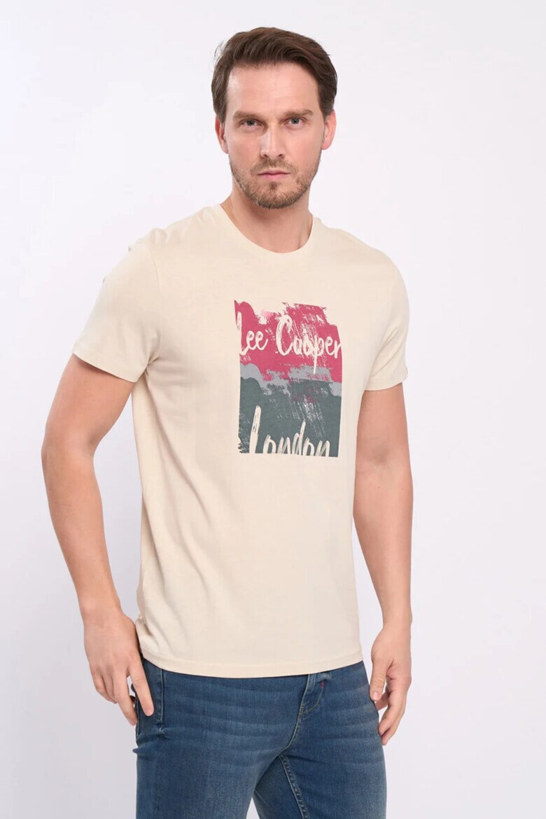 Lee Cooper Тениска с лого - Pepit.bg