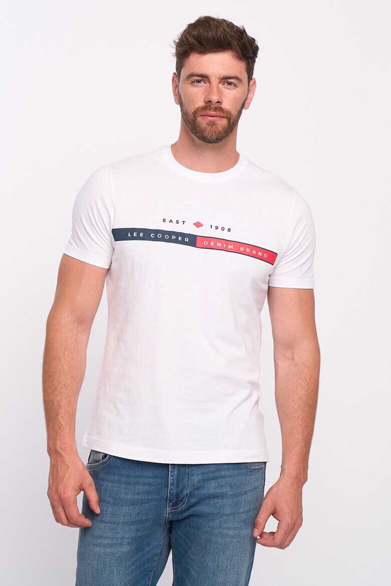 Lee Cooper Тениска с лого - Pepit.bg
