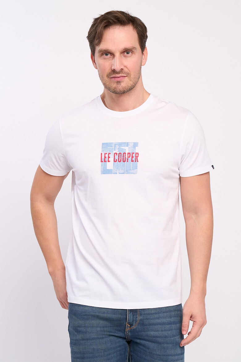 Lee Cooper Тениска с лого - Pepit.bg