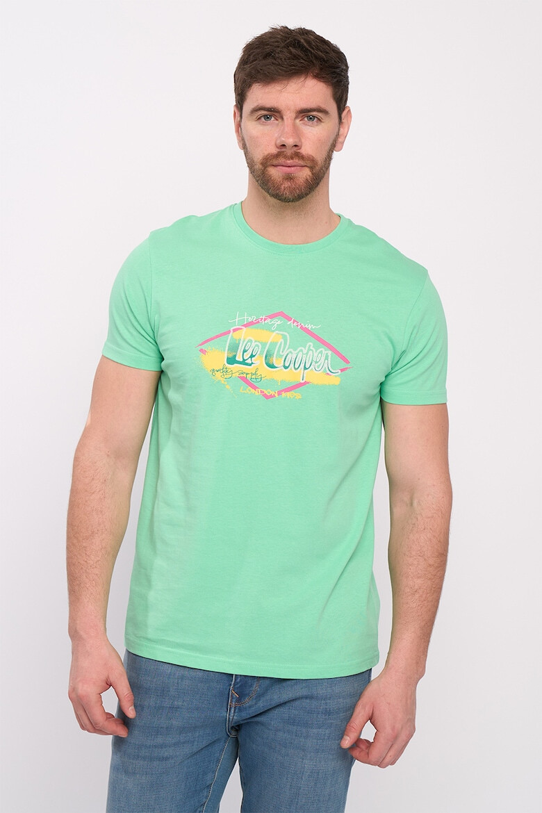 Lee Cooper Тениска с лого - Pepit.bg