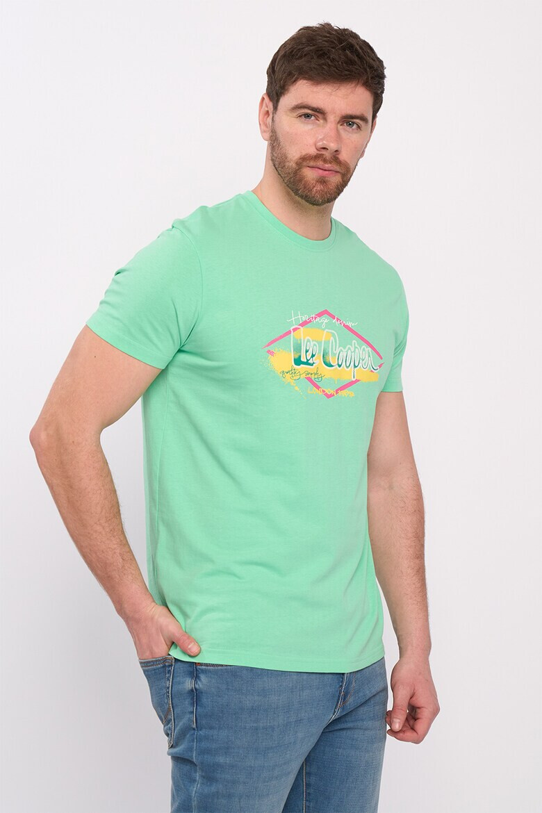 Lee Cooper Тениска с лого - Pepit.bg
