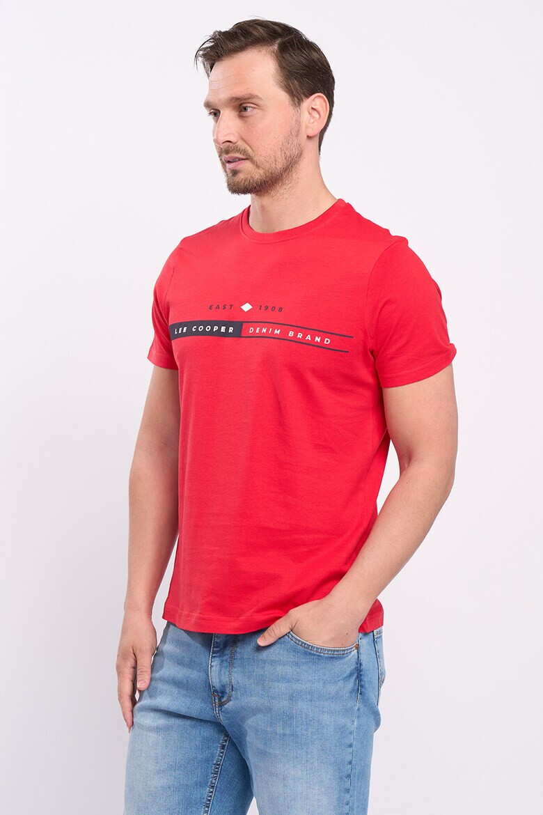 Lee Cooper Тениска с лого - Pepit.bg
