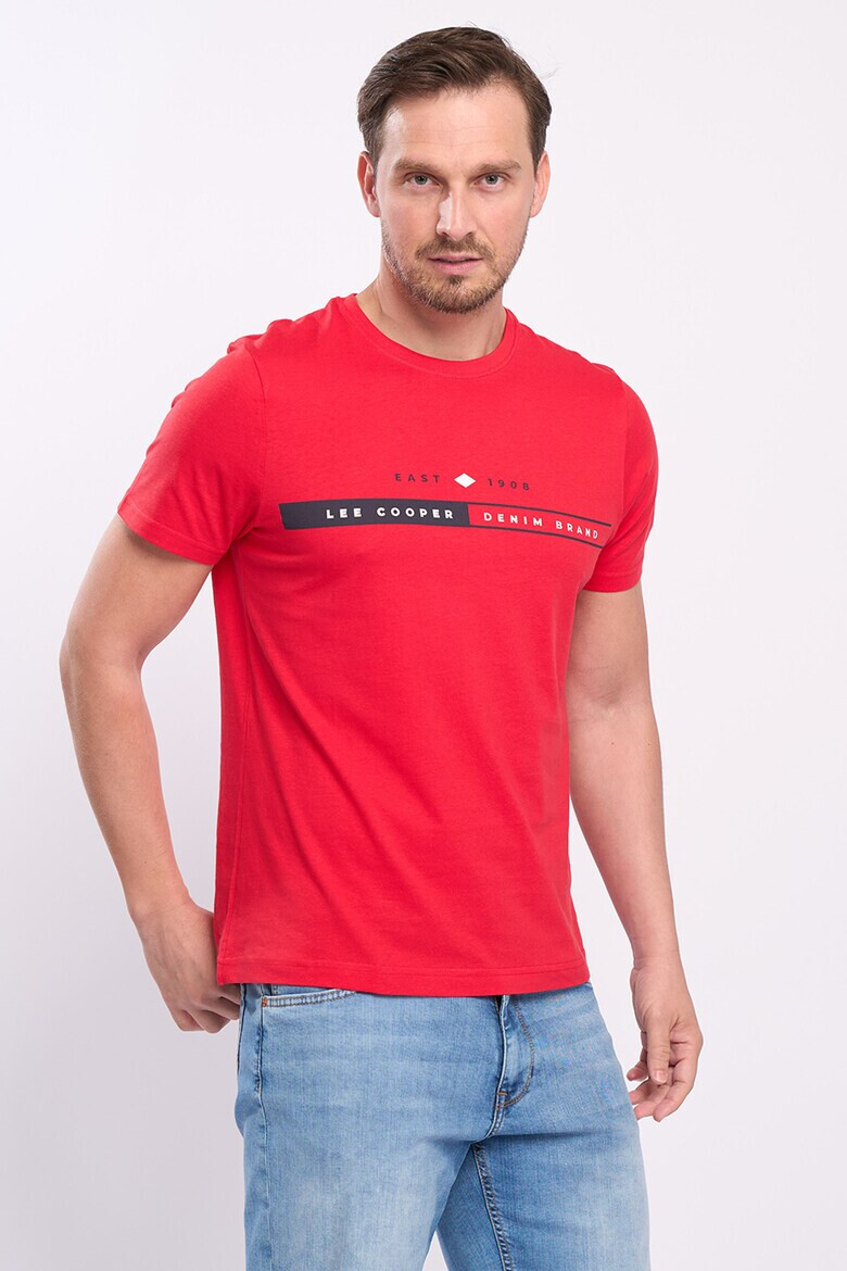Lee Cooper Тениска с лого - Pepit.bg