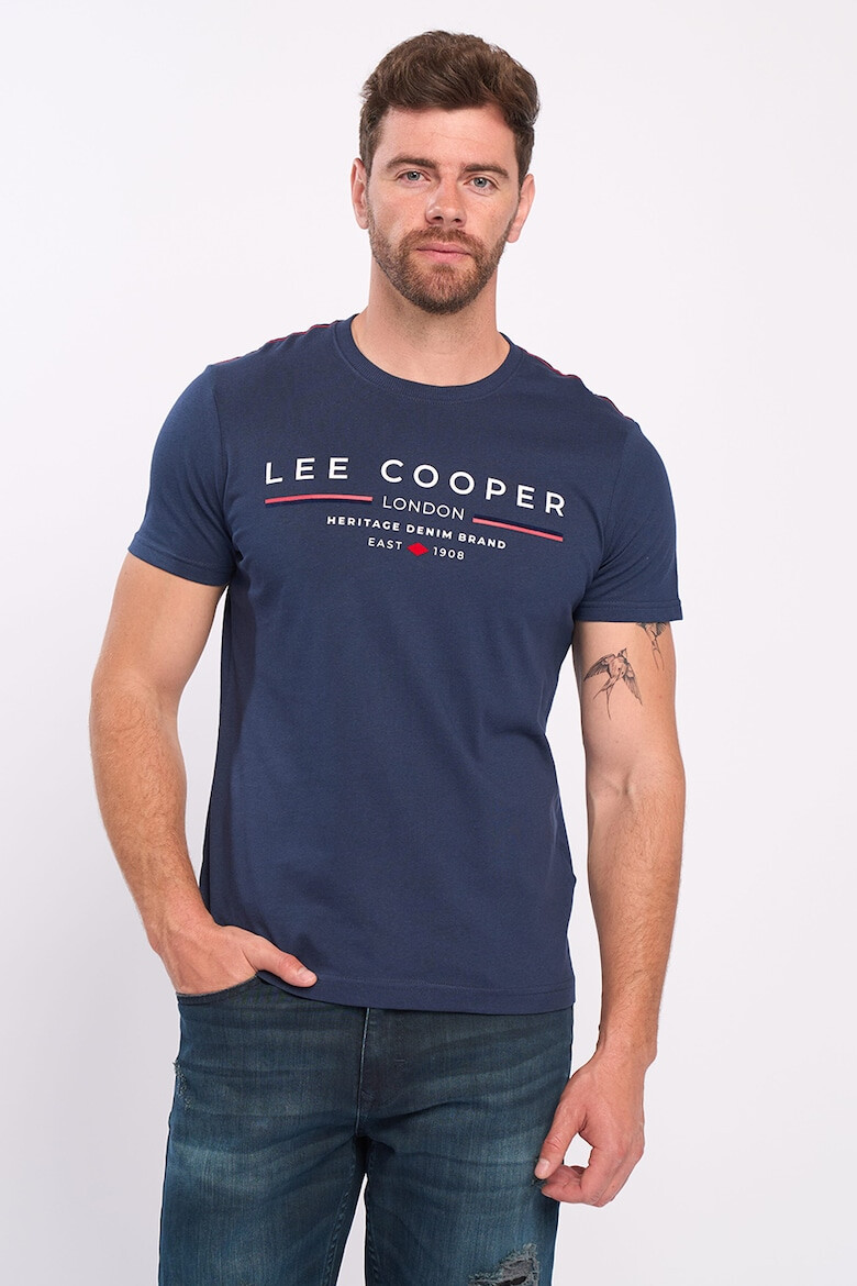 Lee Cooper Тениска с лого - Pepit.bg