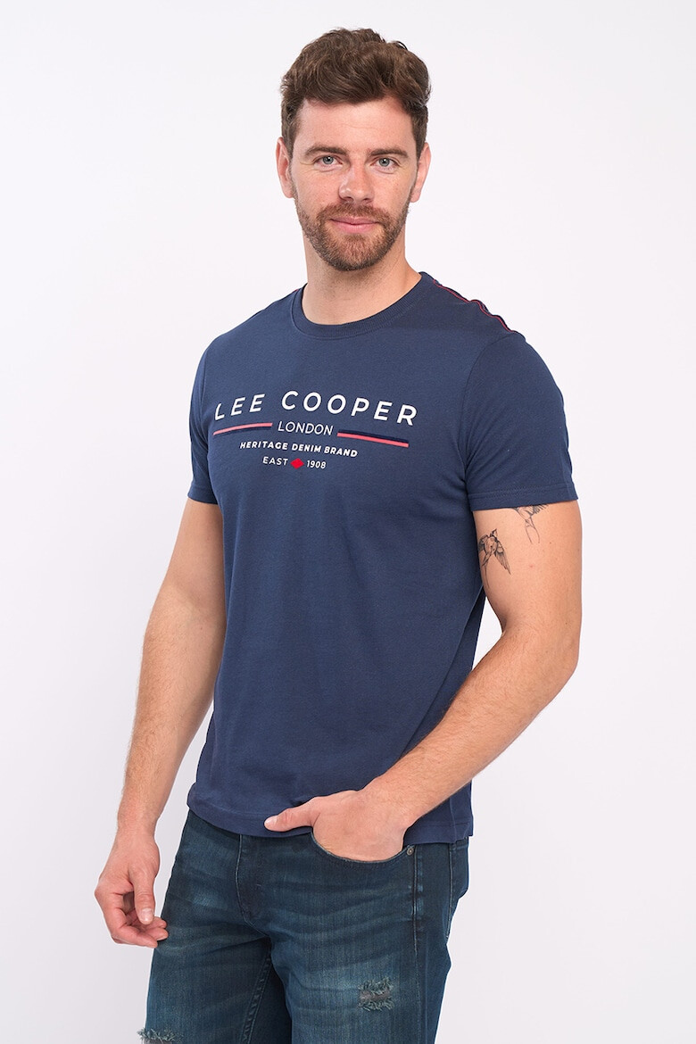 Lee Cooper Тениска с лого - Pepit.bg