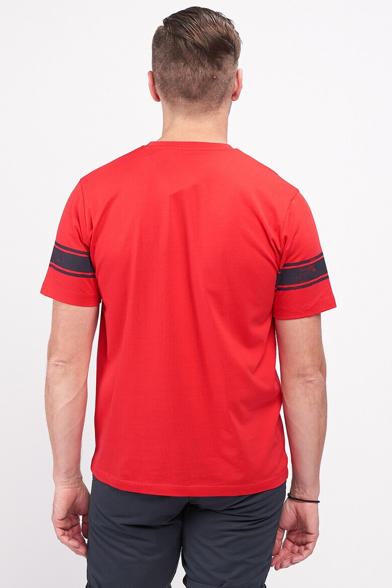 Lee Cooper Тениска с лого и овално деколте - Pepit.bg