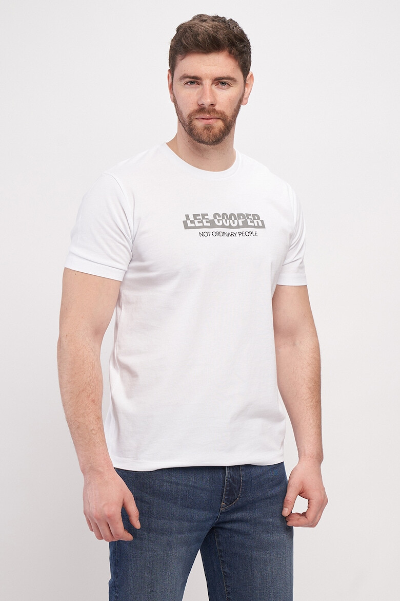Lee Cooper Тениска с лого и принт - Pepit.bg