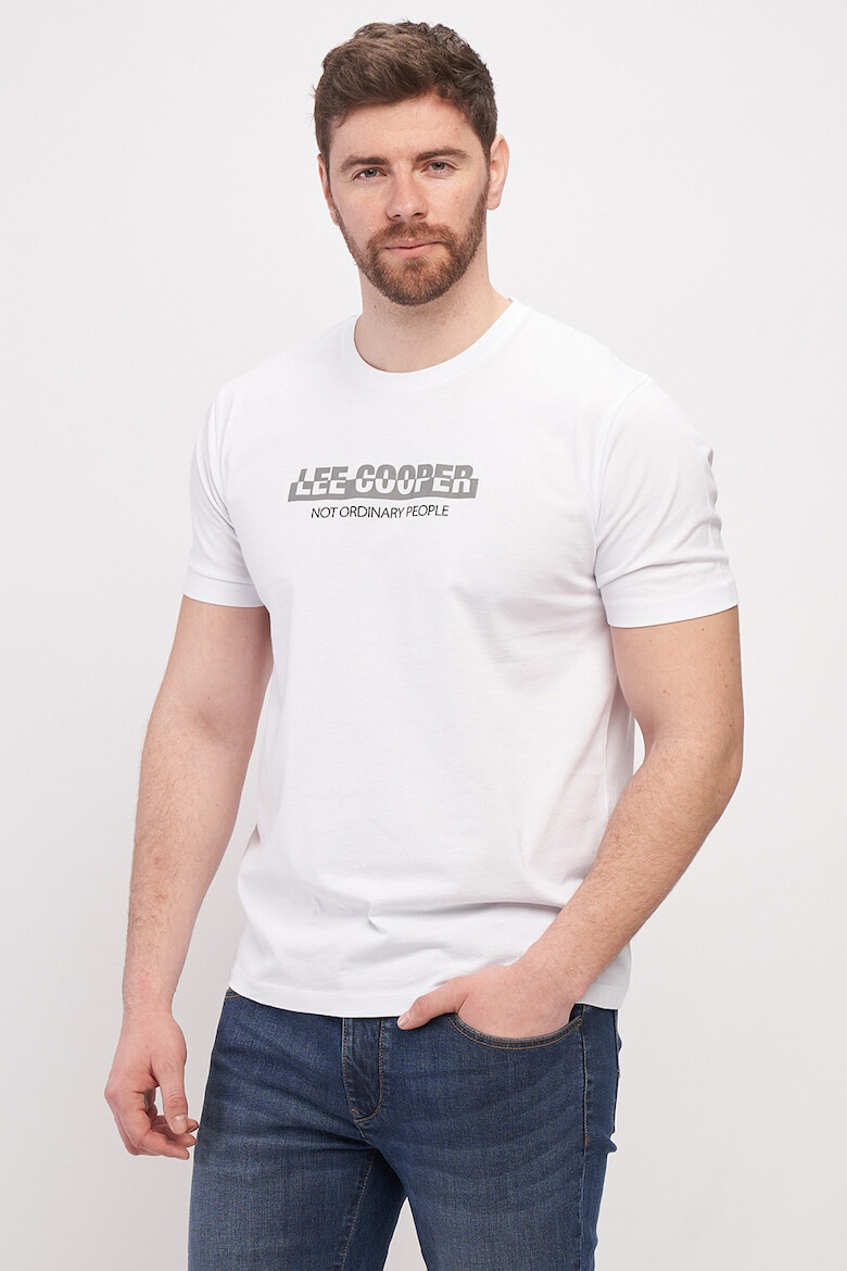 Lee Cooper Тениска с лого и принт - Pepit.bg
