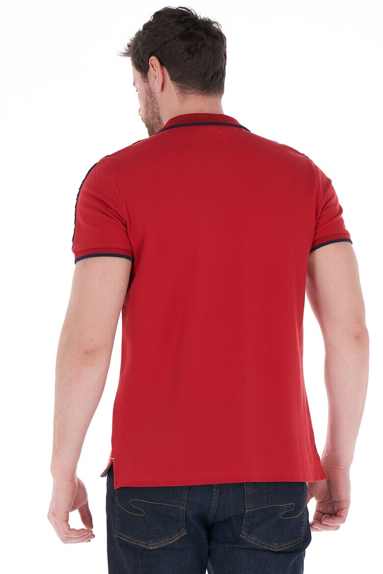 Lee Cooper Тениска с яка и лого - Pepit.bg