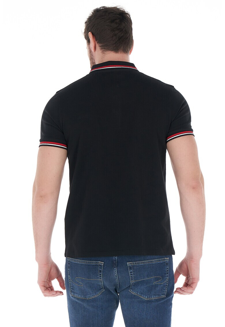 Lee Cooper Тениска с яка и лого - Pepit.bg