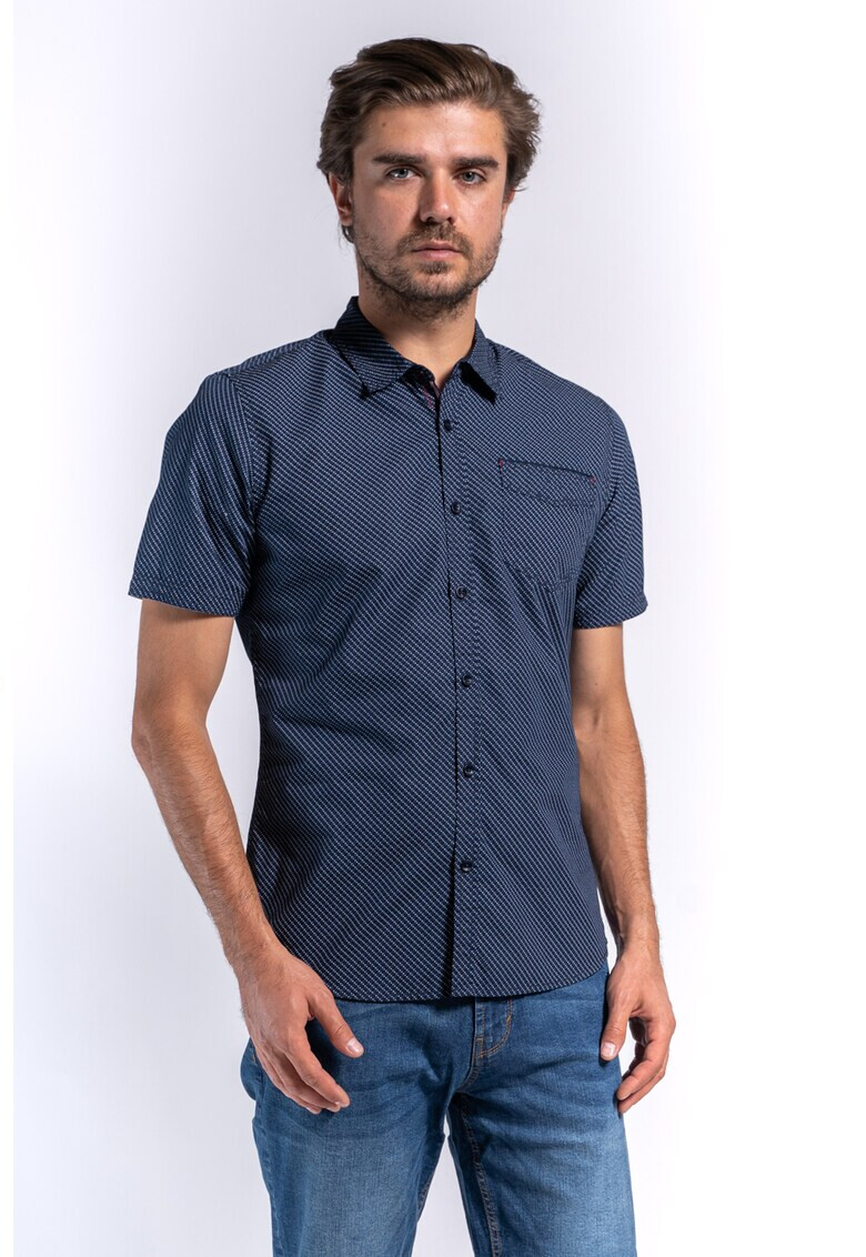 Lee Cooper Вталена риза с десен - Pepit.bg