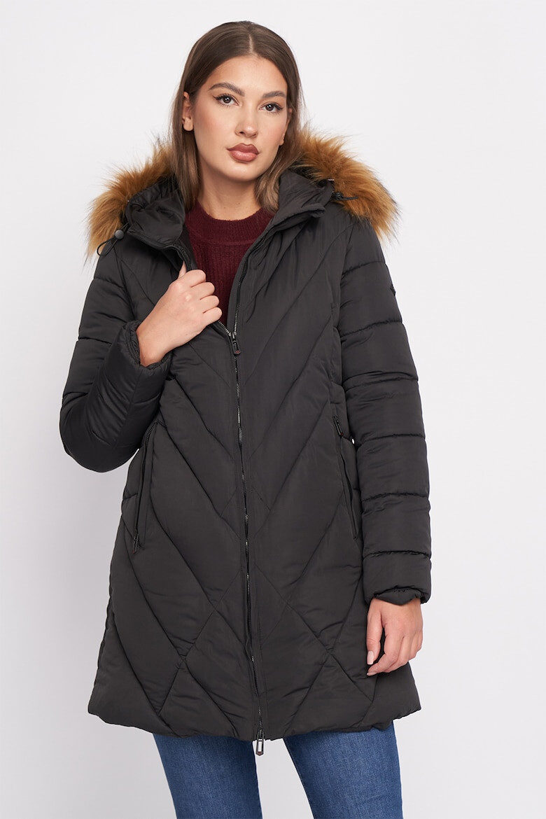 Lee Cooper Зимно яке с еко пух - Pepit.bg