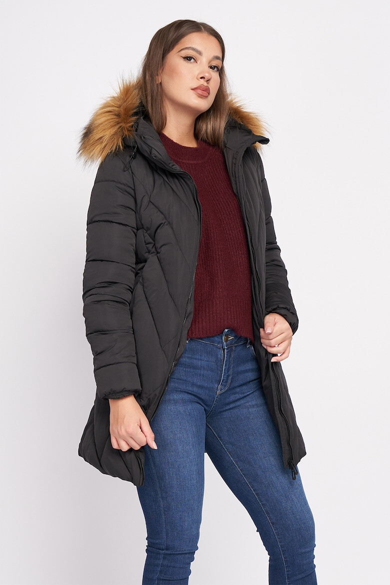 Lee Cooper Зимно яке с еко пух - Pepit.bg