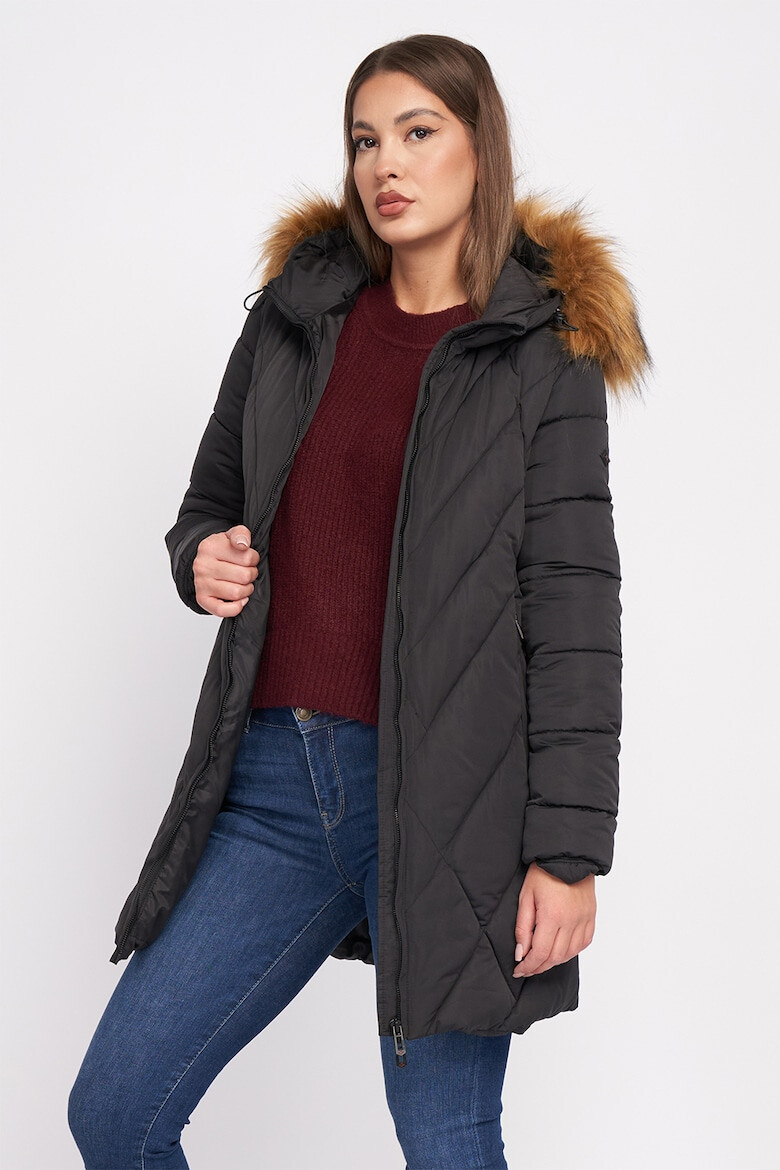 Lee Cooper Зимно яке с еко пух - Pepit.bg