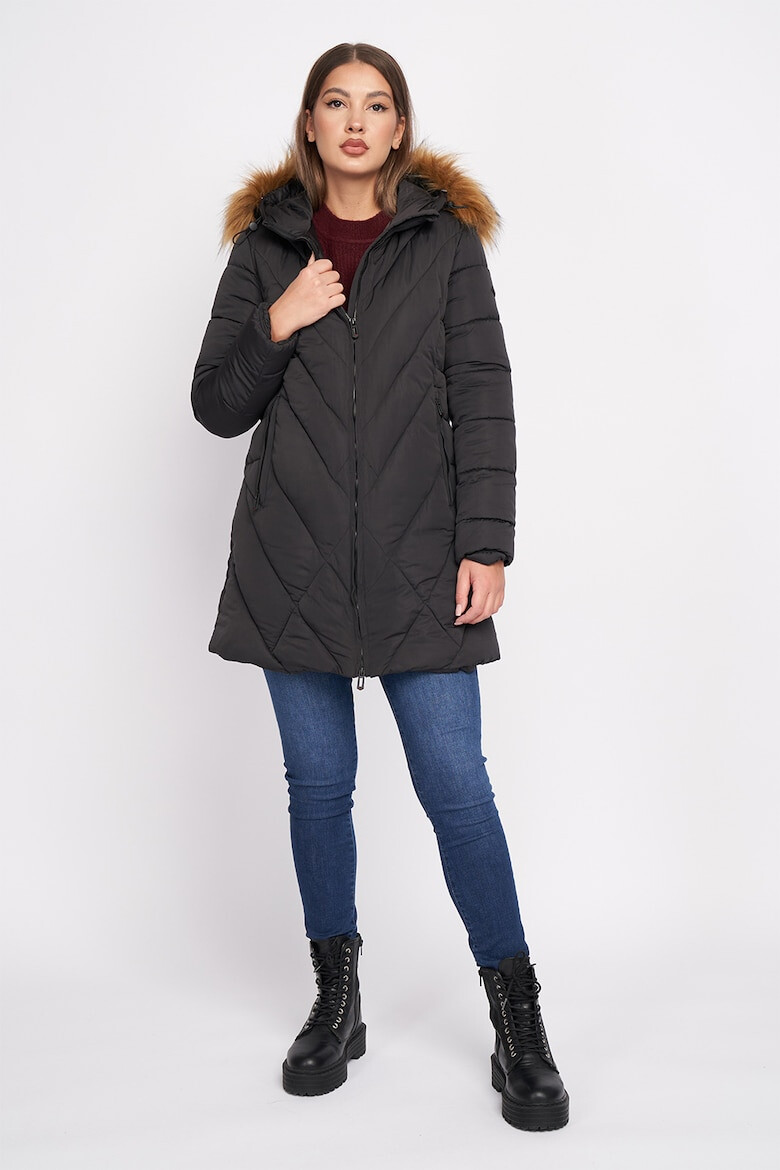 Lee Cooper Зимно яке с еко пух - Pepit.bg