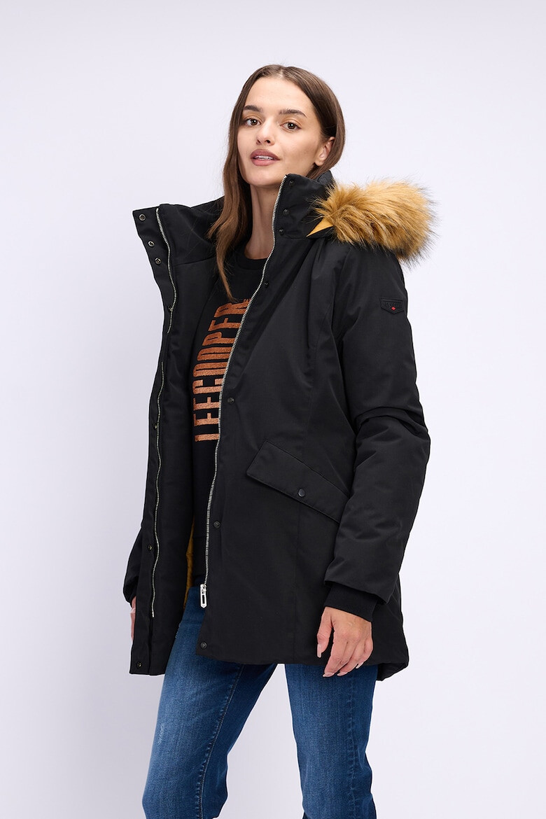 Lee Cooper Зимно яке с качулка - Pepit.bg