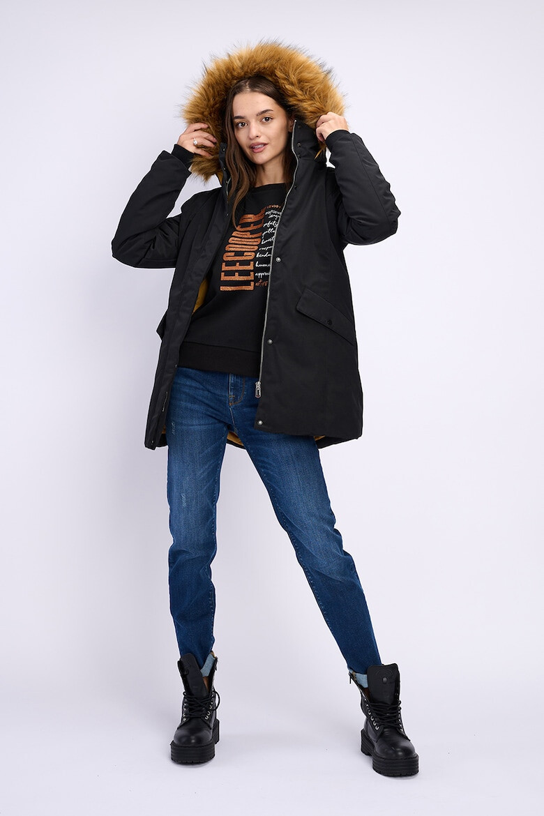 Lee Cooper Зимно яке с качулка - Pepit.bg