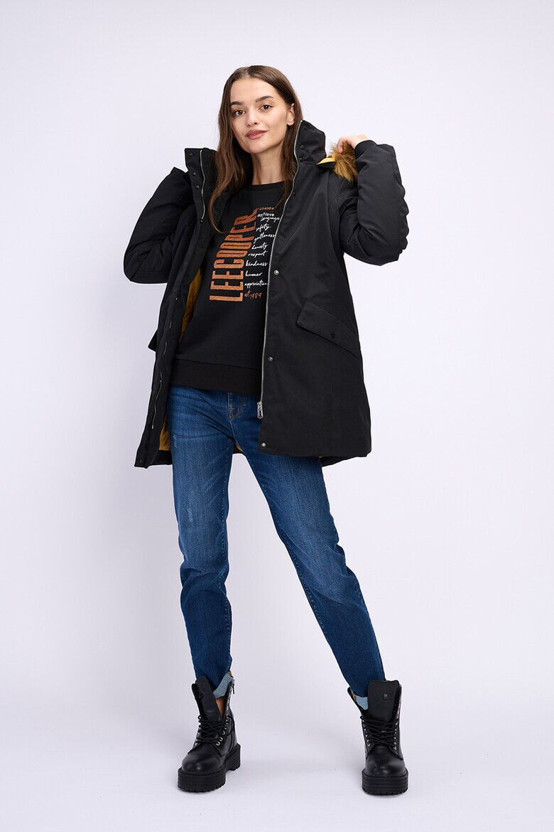 Lee Cooper Зимно яке с качулка - Pepit.bg