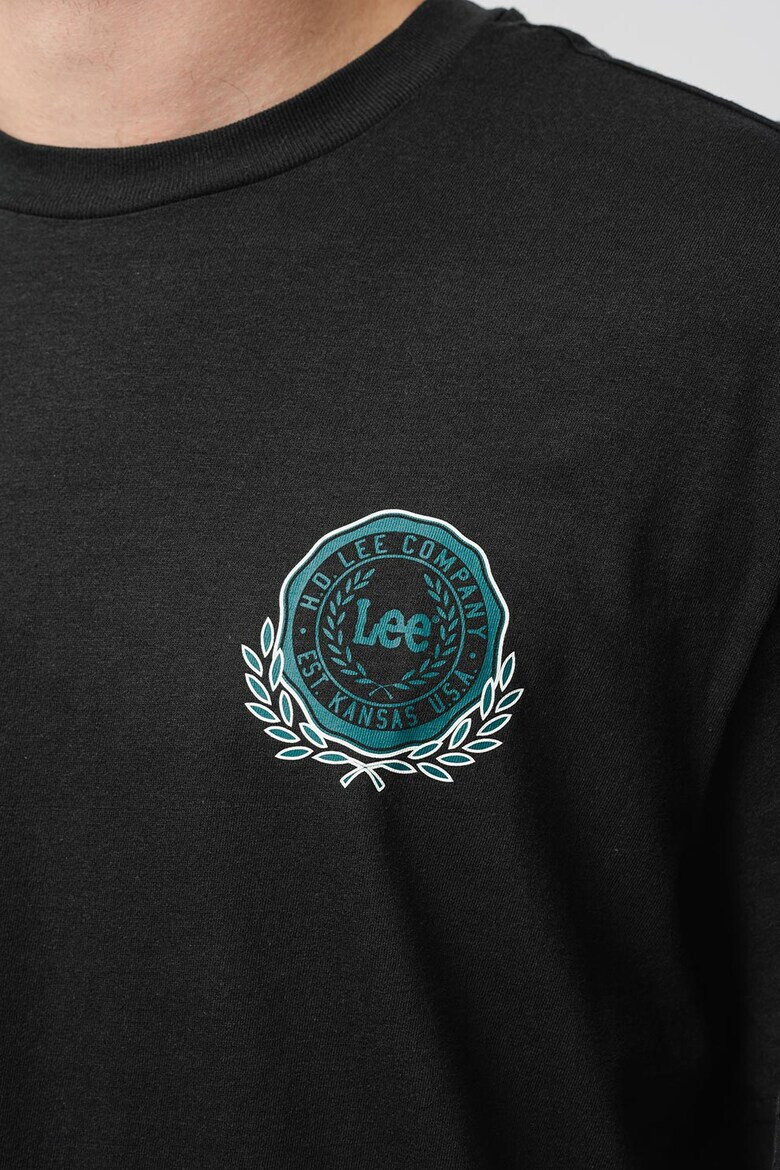 Lee Памучна тениска Varsity - Pepit.bg