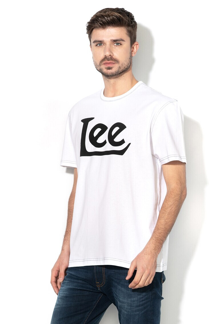 Lee Тениска с лого - Pepit.bg