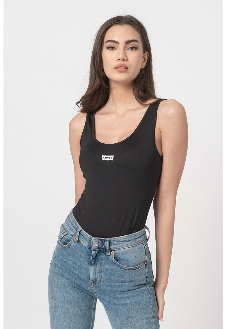 Levi's Боди без ръкави с лого - Pepit.bg