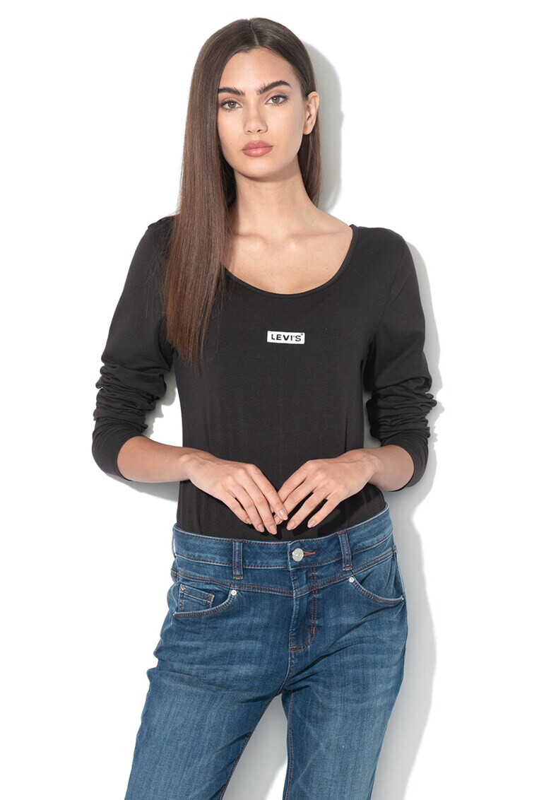 Levi's Боди с модал и овално деколте отзад - Pepit.bg