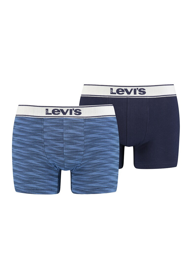 Levi's Боксерки с памук и лого 2 чифта - Pepit.bg