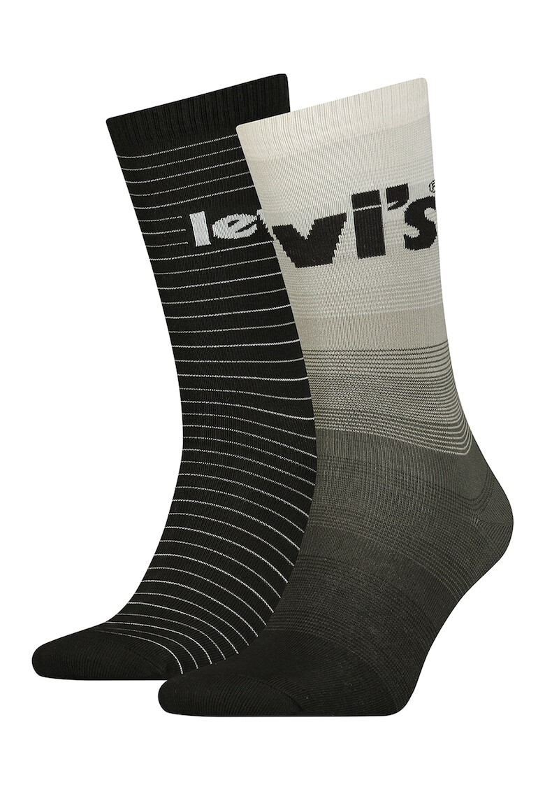 Levi's Дълги чорапи с лого - 2 чифта - Pepit.bg