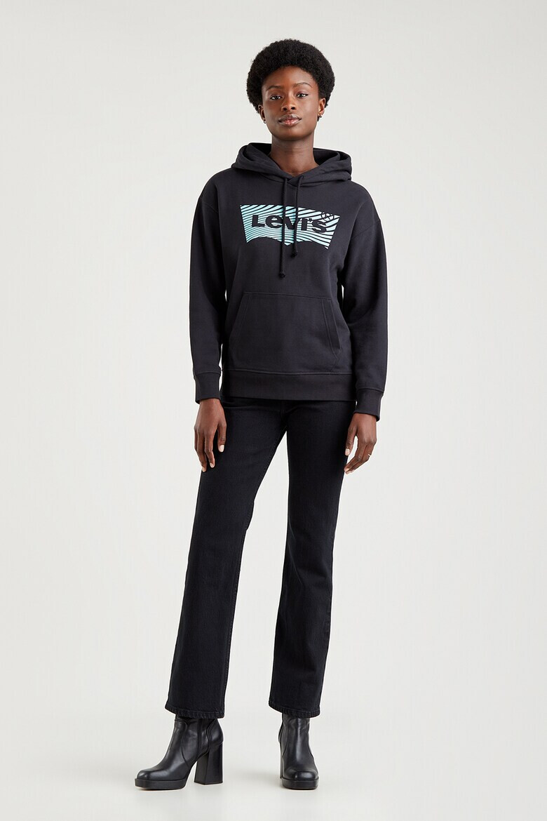 Levi's Худи с джоб кенгуру и лого - Pepit.bg