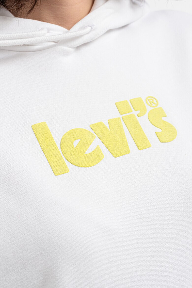 Levi's Худи с джоб кенгуру и лого - Pepit.bg