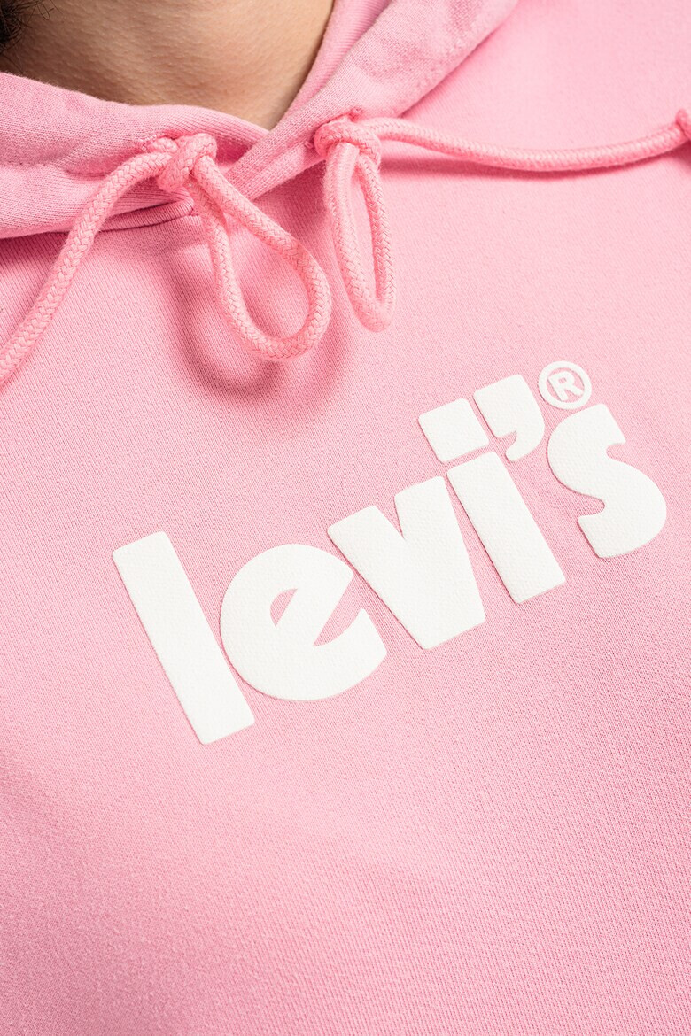 Levi's Худи с джоб кенгуру и лого - Pepit.bg