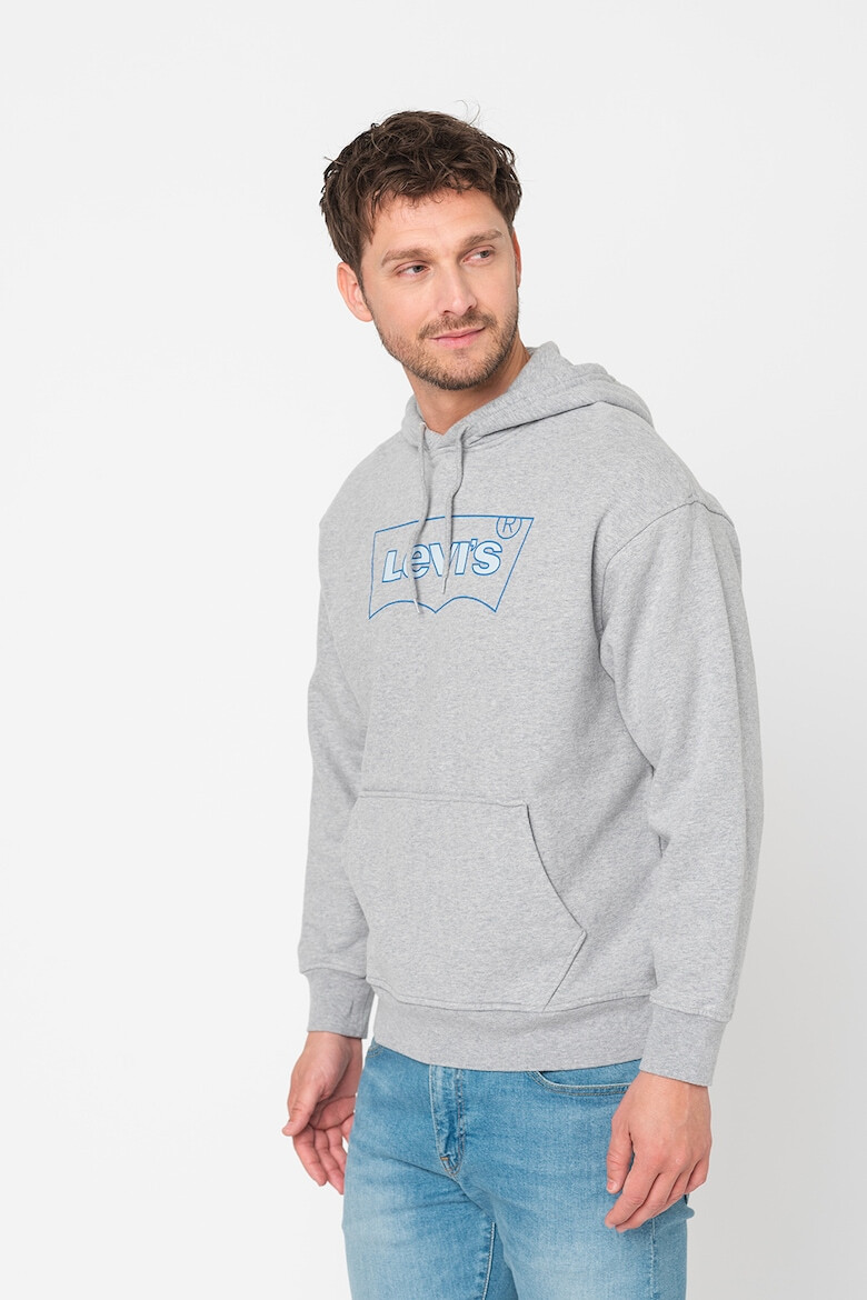 Levi's Худи с джоб кенгуру и лого - Pepit.bg
