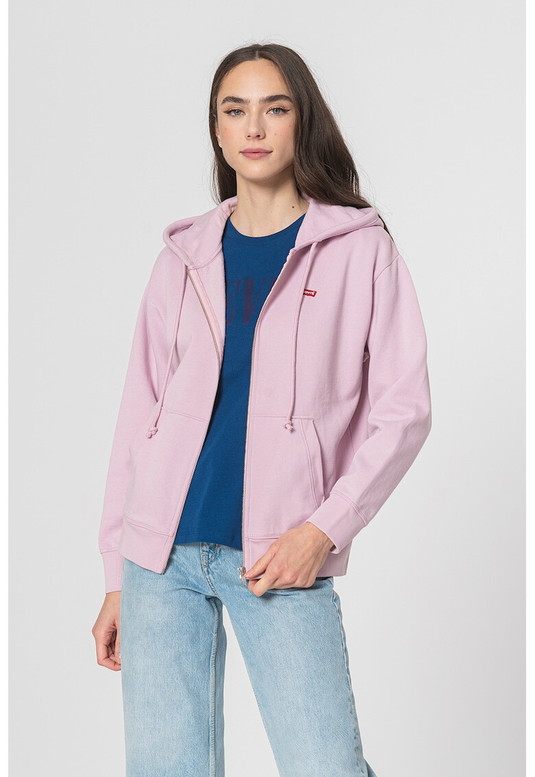 Levi's Худи с памук с цип - Pepit.bg