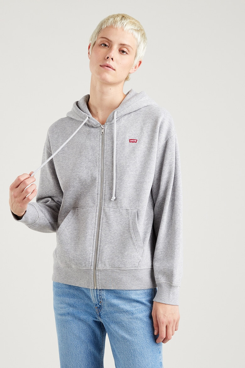 Levi's Худи с памук с цип - Pepit.bg