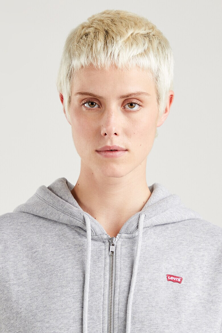 Levi's Худи с памук с цип - Pepit.bg