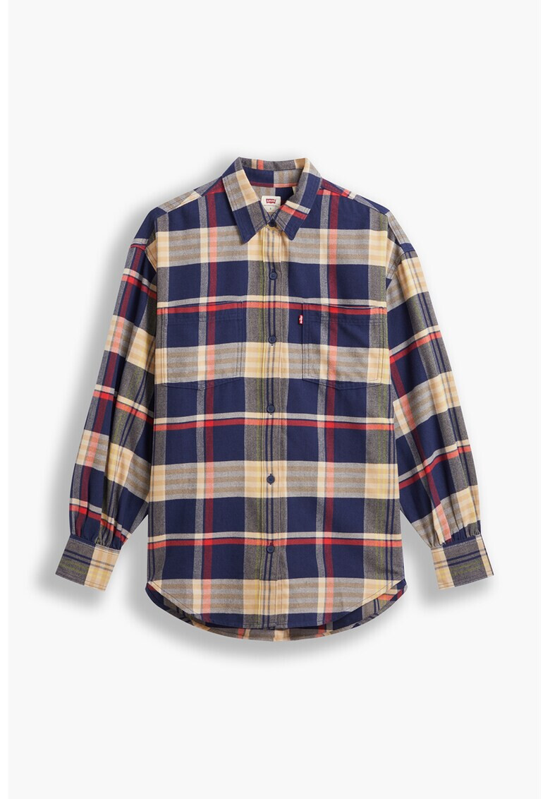 Levi's Карирана риза с лиосел - Pepit.bg