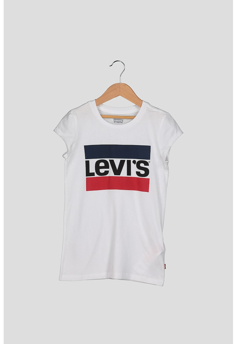 Levis Kids Тениска с лого и полуръкави - Pepit.bg